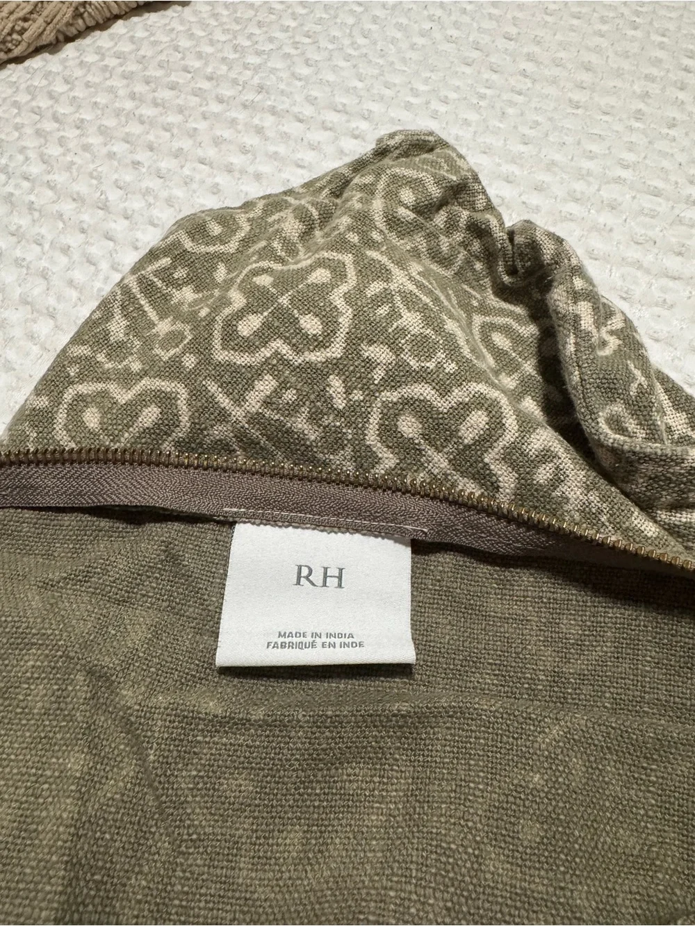 Set of (4) Restoration Hardware Corsica Pillow Shams